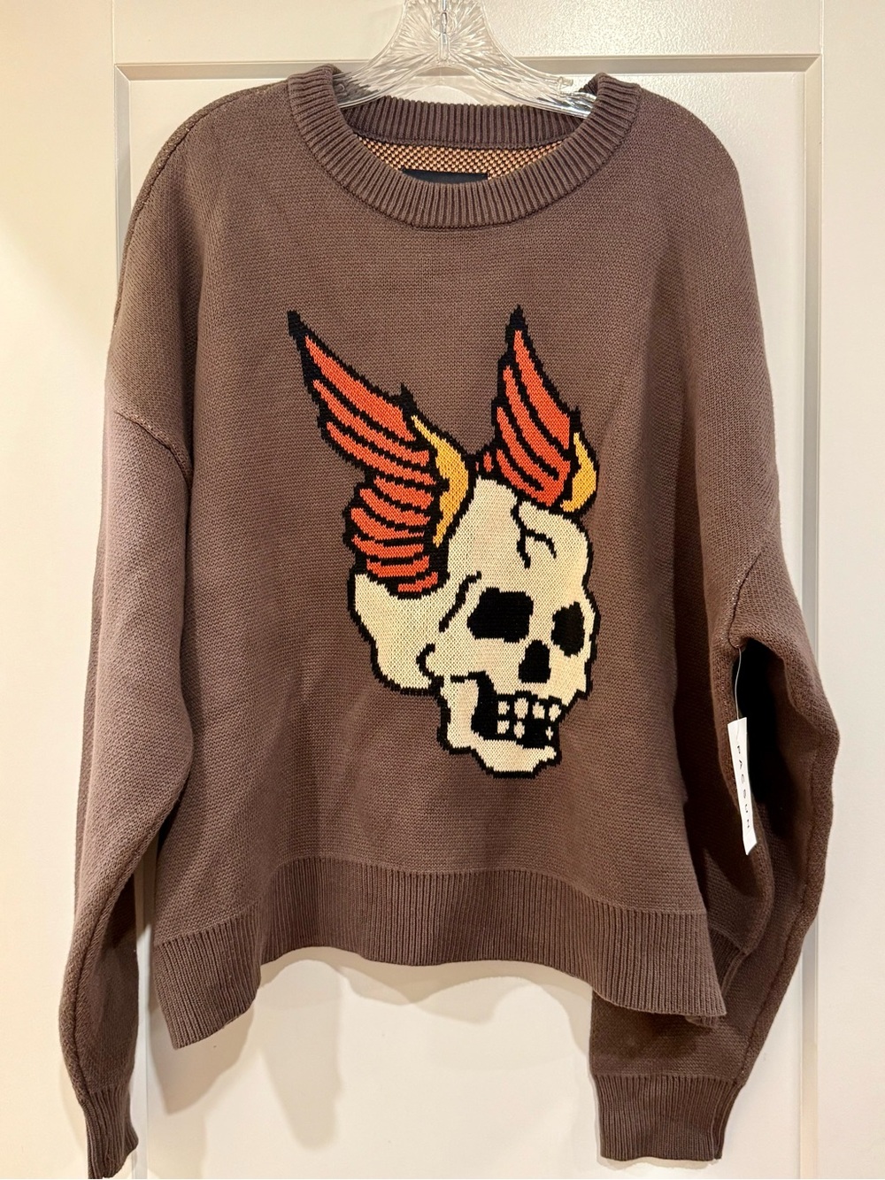 Pacsun Skull Knit Sweater